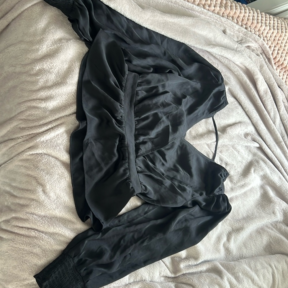 Express Black Blouse